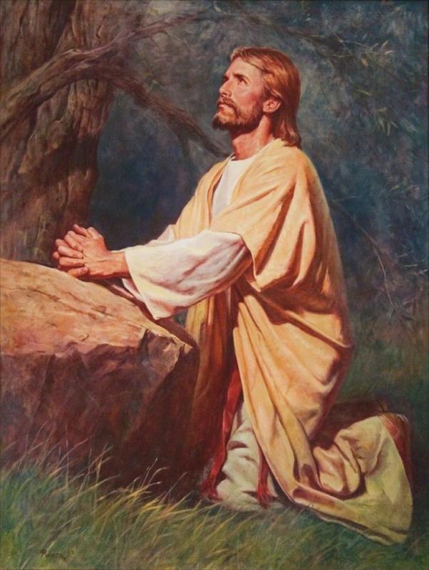 la priere de jesus dans le jardin de gethsemani